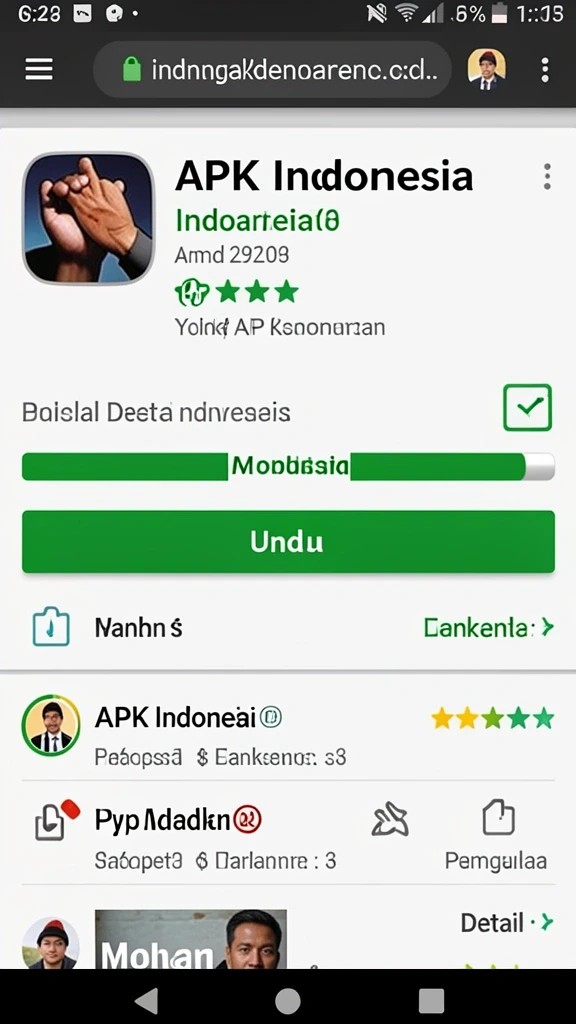 Screenshot klubimpian nomor 1